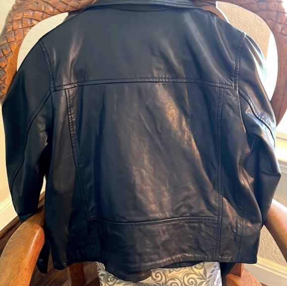 NWOT Muubaa Faux Leather Jacket - Picture 4 of 4